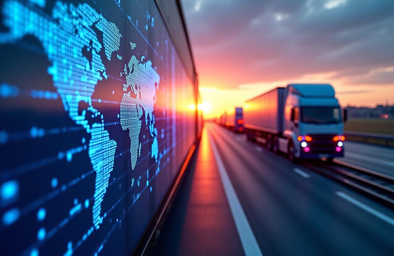 Global logistics network and transit mapping